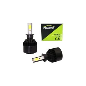 Alternative view of Kit Super Led H1 C6 Plus Ultra 12v 24v 6000k 7800 Lumens