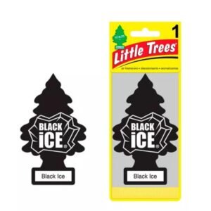 2 Cheirinho Arvore Little Trees Black Ice Aromatizador