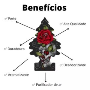 Alternative view of 2 Little Trees Cheirinho Automotivo Rose Thorn Original