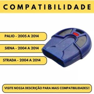 Alternative view of Capa Controle Alarme Fiat Positron Uno Palio Strada Azul