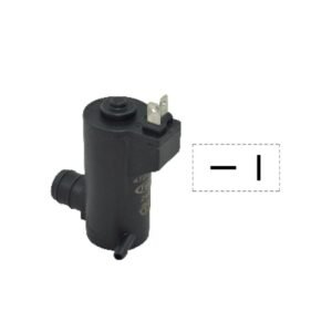 Alternative view of Eletrobomba Lavador Parabrisa Bico Grosso 1 Saida 24v