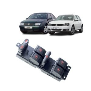 Botão Interruptor Vidro Elétrico Vw Golf Passat Bora C/trava