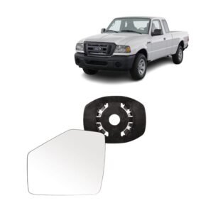 Vidro E Base Retrovisor Ranger 2008 Até 2009 Lado Esquerdo