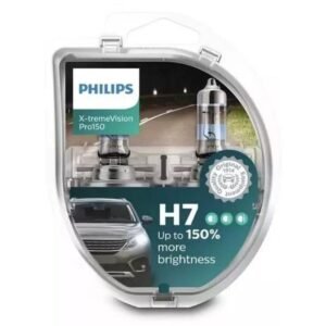 Par De Lâmpadas Philips X-treme Vision Pro150 H7 55w 12v