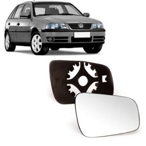 Vidro Com Base Retrovisor Gol GIII G3 Lado Direito