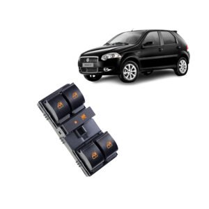 Botão Vidro Elétrico Quadruplo Fiat Palio 2004 Até 2012