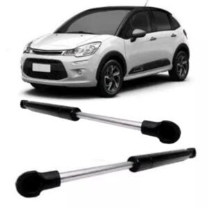 Par Amortecedor Porta Mala  Citroen C3 Novo 2011 2012 2013