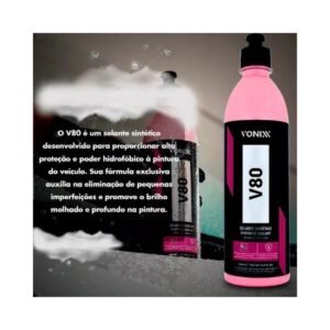 Alternative view of Selante Sintético V80 Alta Proteção Automotivo Vonixx 500ml