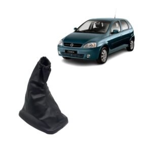 Coifa De Câmbio Corsa Preto Com Base Sem Bola 1994 Até 2013